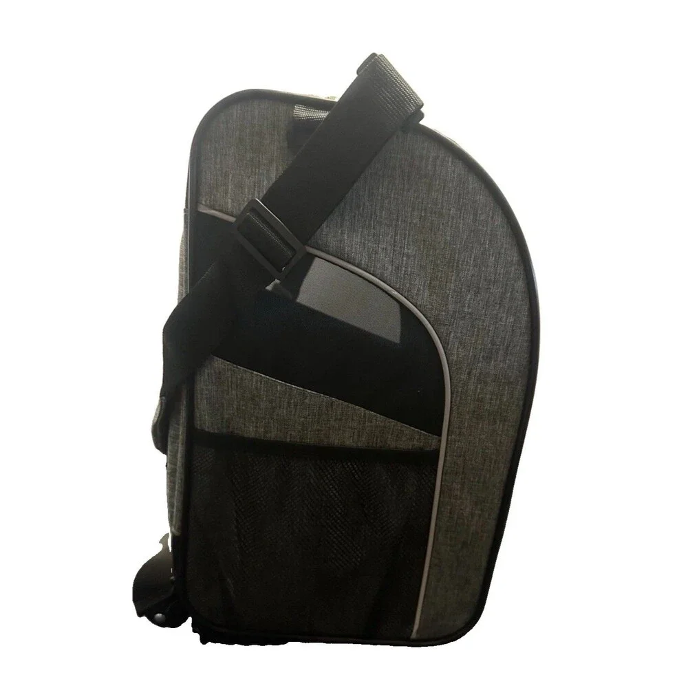 Rolling Pet Cat Dog Carrier Bergan Airline Compliant. For Pets Up To 15 Lbs.